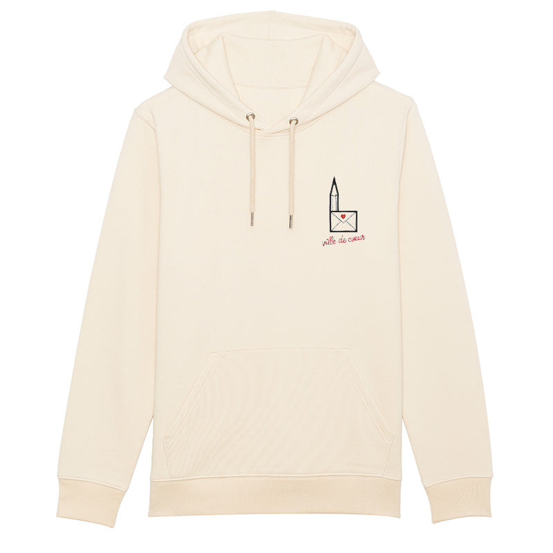 Hoodie lettre d'amour