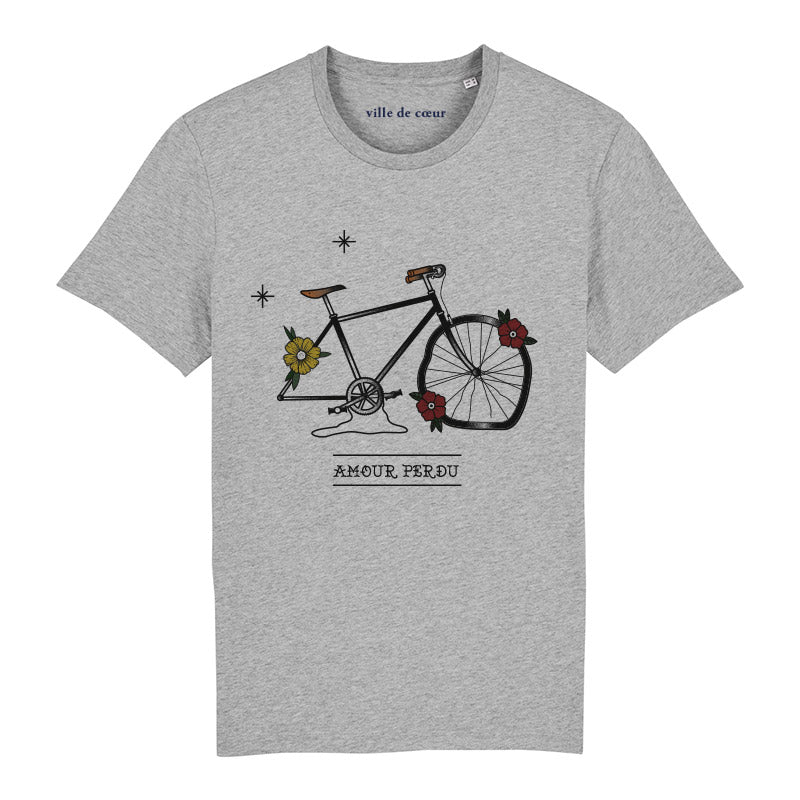 T-shirt gris vélo volé Strasbourg