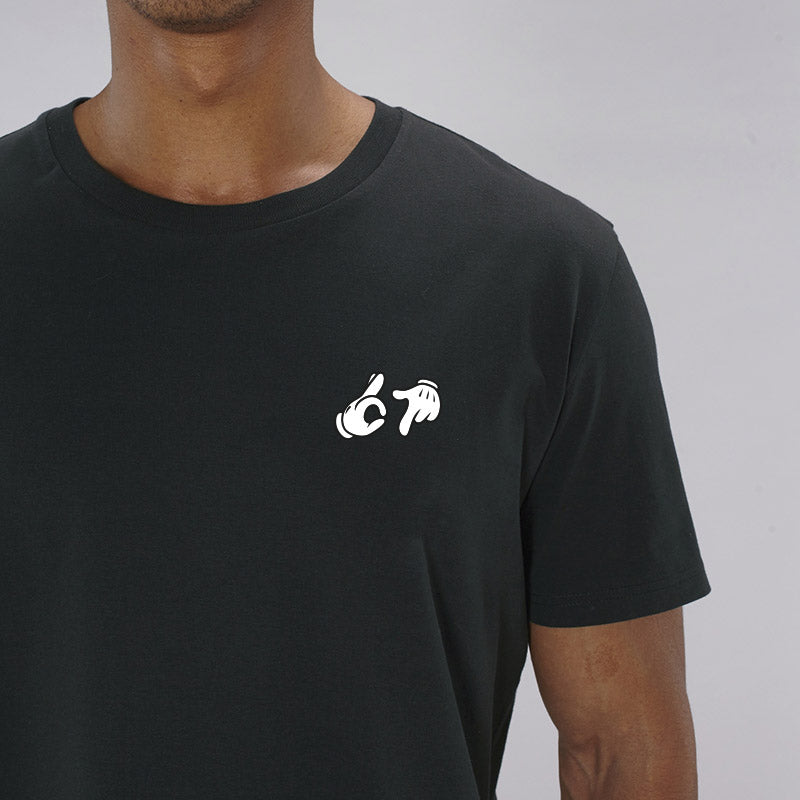 T-shirt noir 67 coton bio Strasbourg